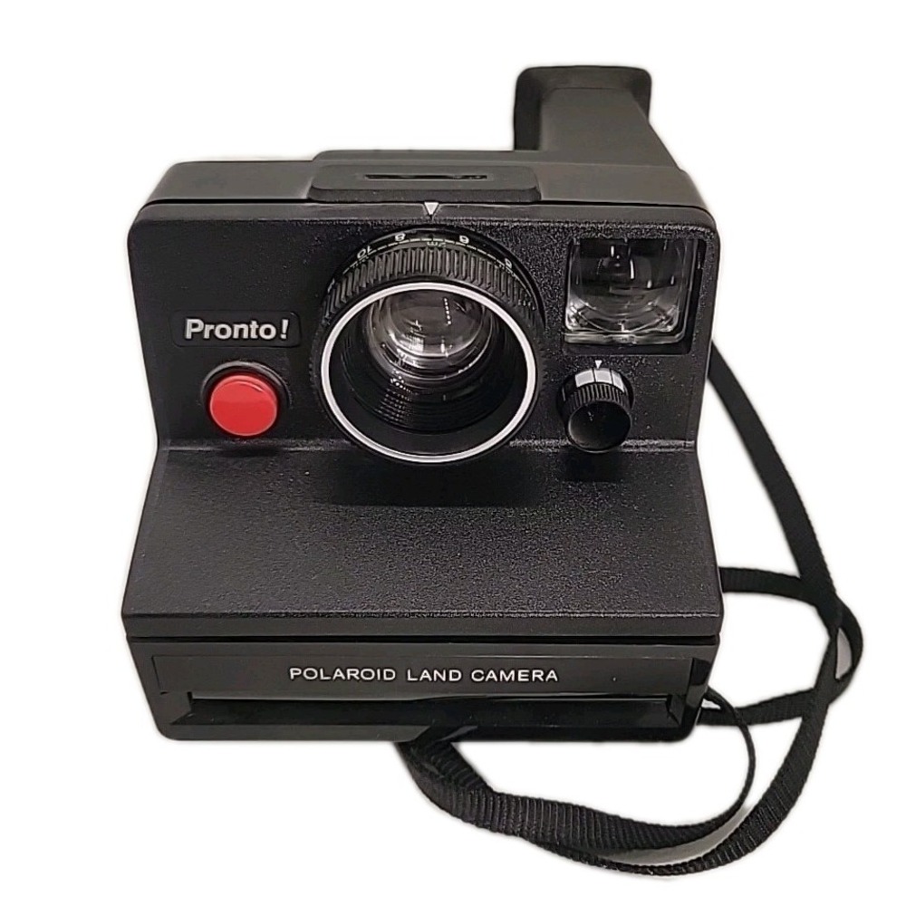 Polaroid Pronto Camera One Step Land with Strap Untested